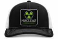 Trucker Hat Black White